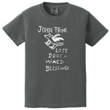 John Prine - Lost Dogs & Mixed Blessings Throwback T-Shirt - Unisex