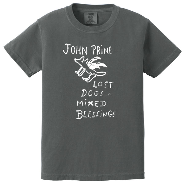 John Prine - Lost Dogs & Mixed Blessings Throwback Children's T-Shirt