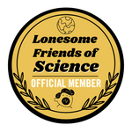 John Prine - Lonesome Friends of Science Sticker - Oh Boy Records - OH BOY RECORDS