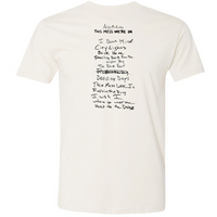This T-Shirt commemorates Arlo McKinley's New record "This Mess We're In".  Available now for pre-order from Oh Boy Records! 