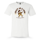 John Prine White T-Shirt From Oh Boy Records - Crazy As A Loon White T-Shirt - Fair & Square