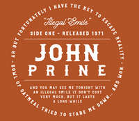 John Prine Illegal Smile Coozies - OH BOY RECORDS
