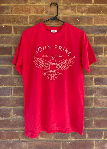 John Prine "ESTD 1946" Dove T-Shirt - OH BOY RECORDS