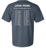 John Prine 2019 World Tour T-Shirt - OH BOY RECORDS - OH BOY RECORDS