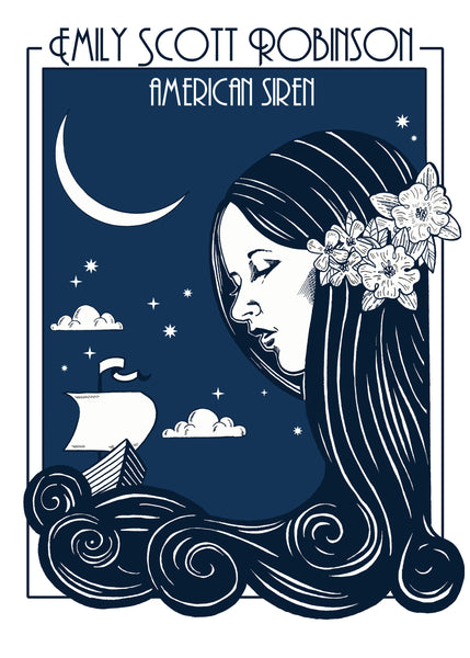 Emily Scott Robinson American Siren Poster